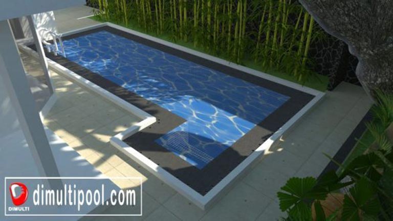 desain kolam renang minimalis